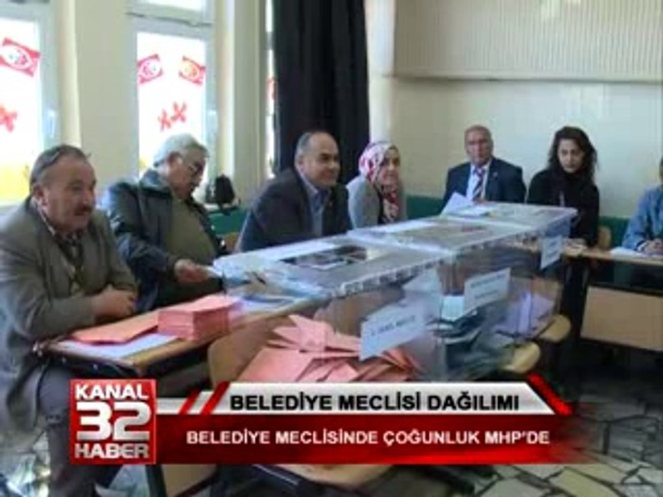 Belediyede Meclis Dağılımı