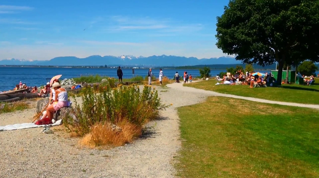 North Crescent Beach of White Rock.