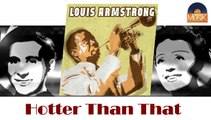 Louis Armstrong - Hotter Than That (HD) Officiel Seniors Musik