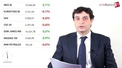 31.03.14 · El IPC de la Eurozona cae en marzo - Visión de los gestores en el cierre de las bolsas