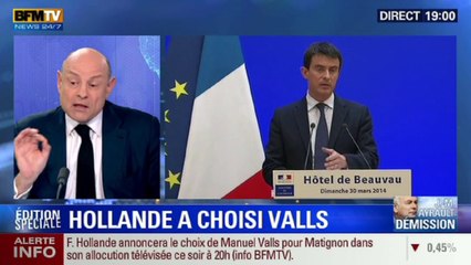 Nomination de Valls : "Une nouvelle donne sur l'action"