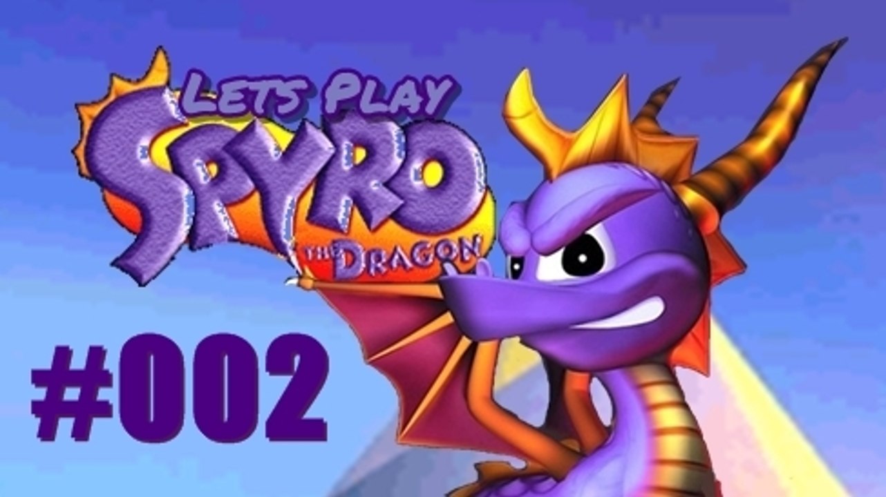 Lets Play - Spyro the Dragon #002 Ein Scharf als Hirte