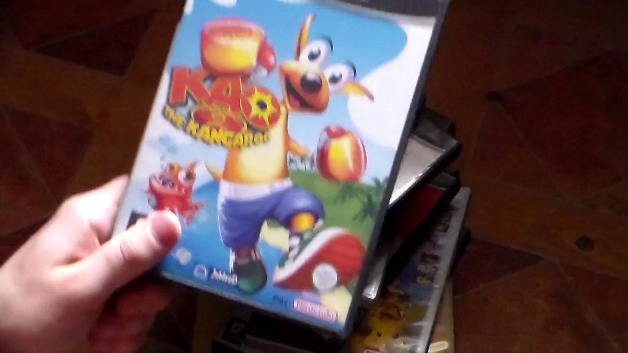 Collection de jeux gamecube