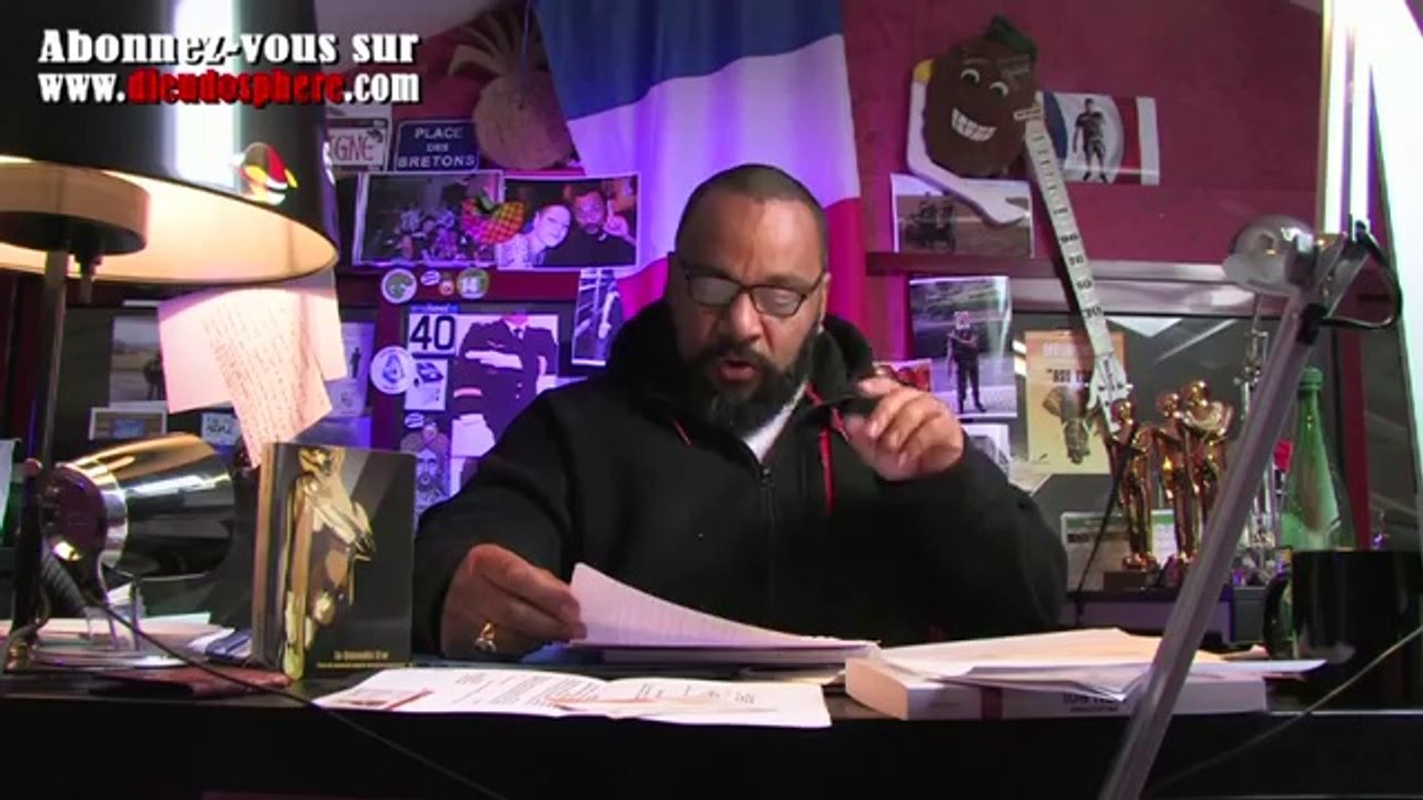 Dieudonné - Message à Taubira et au Maître Béké (28-03-2014)