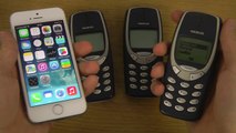 iOS 7.1 Final vs. Nokia 3310 - Which Is Faster