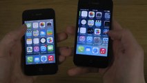 iPhone 4 iOS 7.1 Final vs. iPhone 4 iOS 7.0 - Which Is Faster