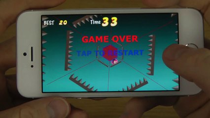 Impossible Hexagon iPhone 5S iOS 7.1 Final HD Gameplay Trailer