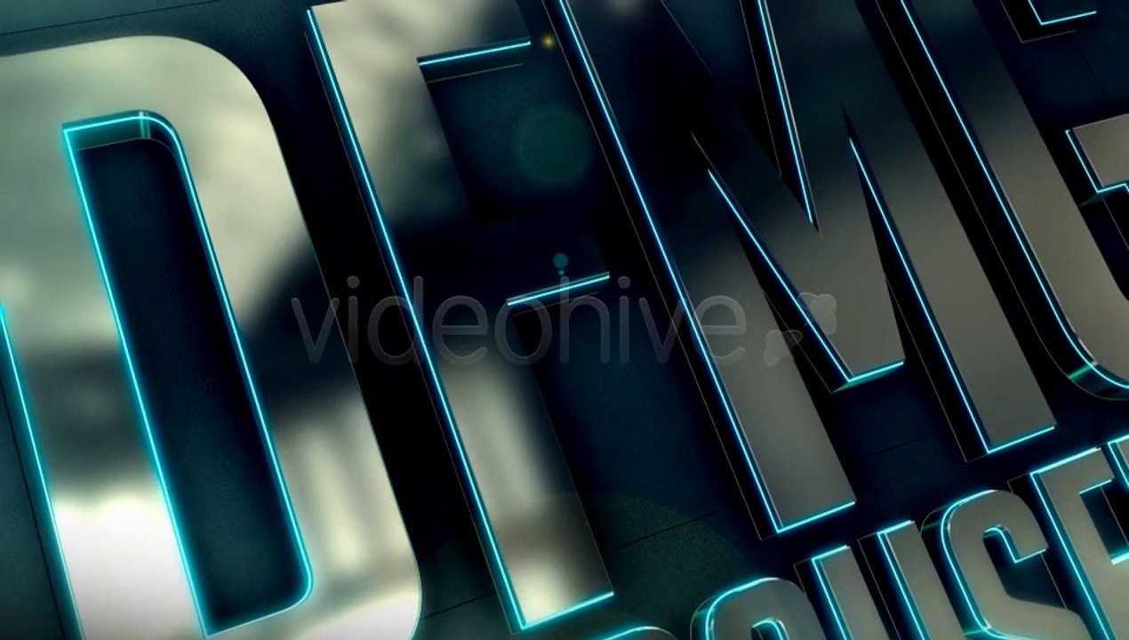 3D Element Title and Logo