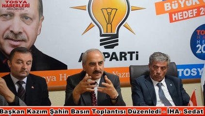 Kazım Şahin Basın Toplantısı
