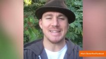 Channing Tatum Sends Sick Fan a Kiss