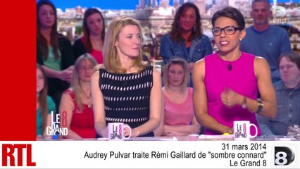 VIDÉO - Audrey Pulvar traite Rémi Gaillard de "sombre connard"