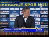 Ersun Yanal'ın Basın Toplantısı * Fenerbahçe 3-0 Bursaspor