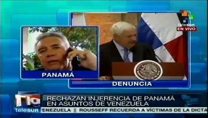 Denuncian a canciller de Panamá por ceder puesto en OEA a Machado