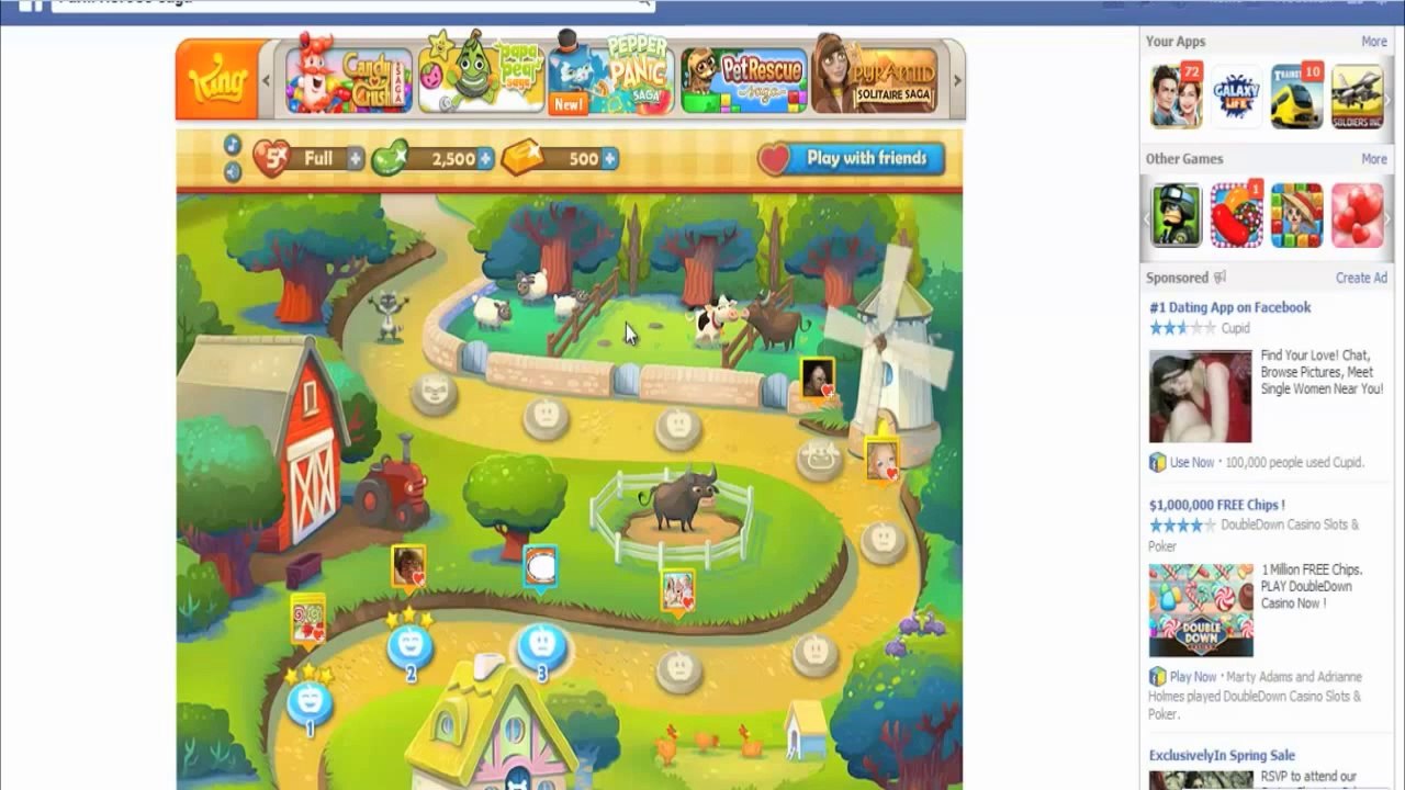 Telecharger Farm Heroes Saga Hack v2.41.exe Gratuit