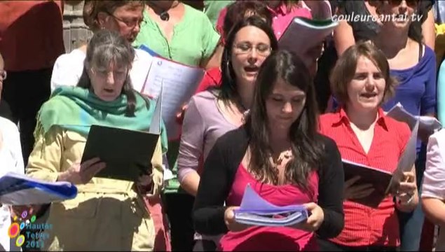 Festival Hautes Terres 2013 Chant Chorale par Couleur Cantal TV