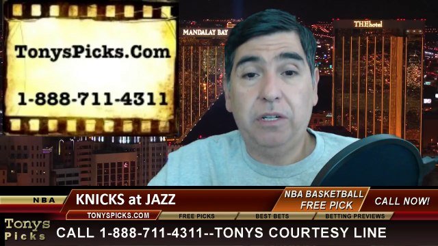 New York Knicks vs. Utah Jazz Pick Prediction NBA Pro Basketball Odds Preview 3-31-2014