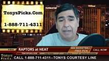 Miami Heat vs. Toronto Raptors Pick Prediction NBA Pro Basketball Odds Preview 3-31-2014