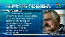 Mujica rechaza amenazas de EE.UU. contra Venezuela y exige respeto