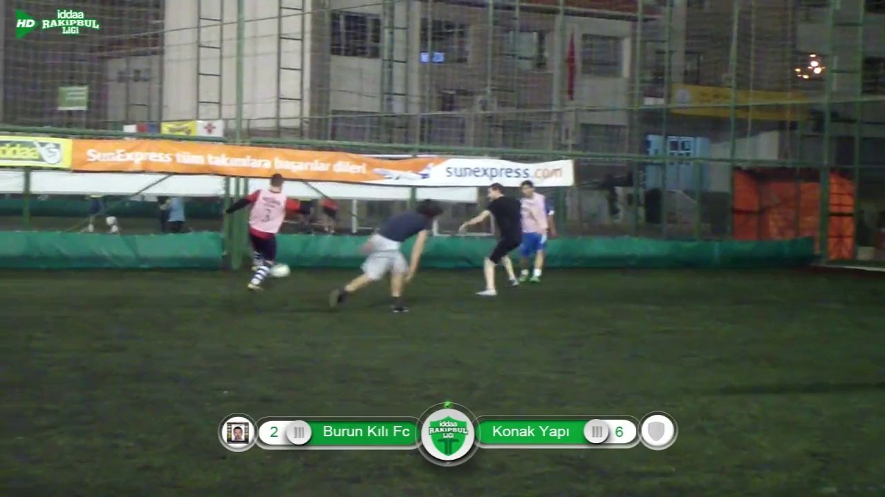 iddaa Rakipbul Halı Saha Ligi Burun Kılı Fc 2-6 Konak Yapı HD