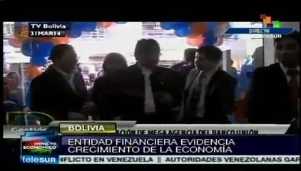 Bolivia: inauguran agencia de Banco Unión en El Alto