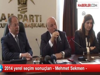 下载视频: 2014 yerel seçim sonuçları - Mehmet Sekmen -