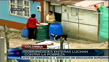 Colombia: gob. asegura se ha reducido la pobreza, ONG escépticas