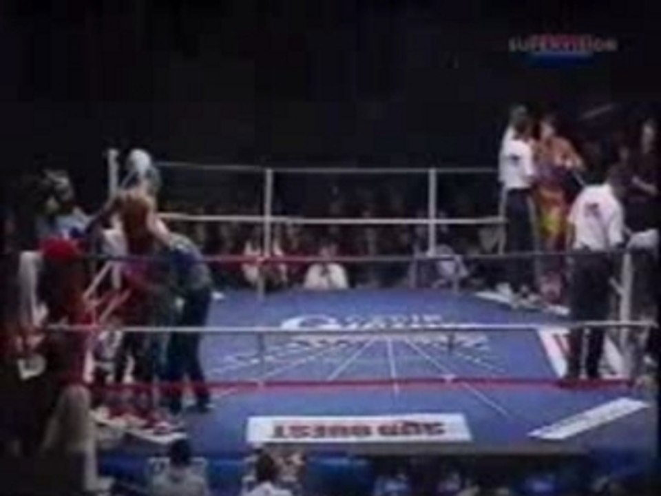 Siegler Dominique championnat du monde de kick en 1995