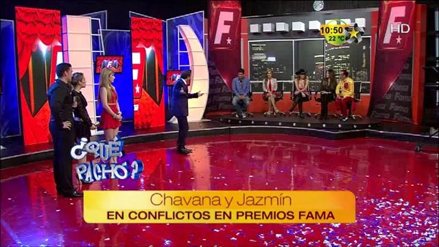 Chavana y Jamínn en conflictos en Premios Fama