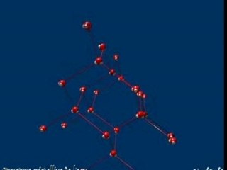 structure cristalline de l'eau