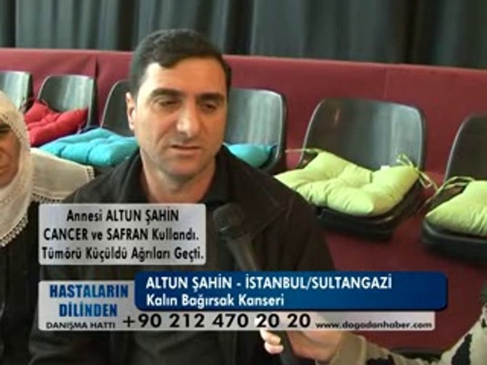 KALIN BAĞIRSAK KANSERİ RAHATSIZLIĞI VARDI ŞİFALI BİTKİLERİ KULLANDI