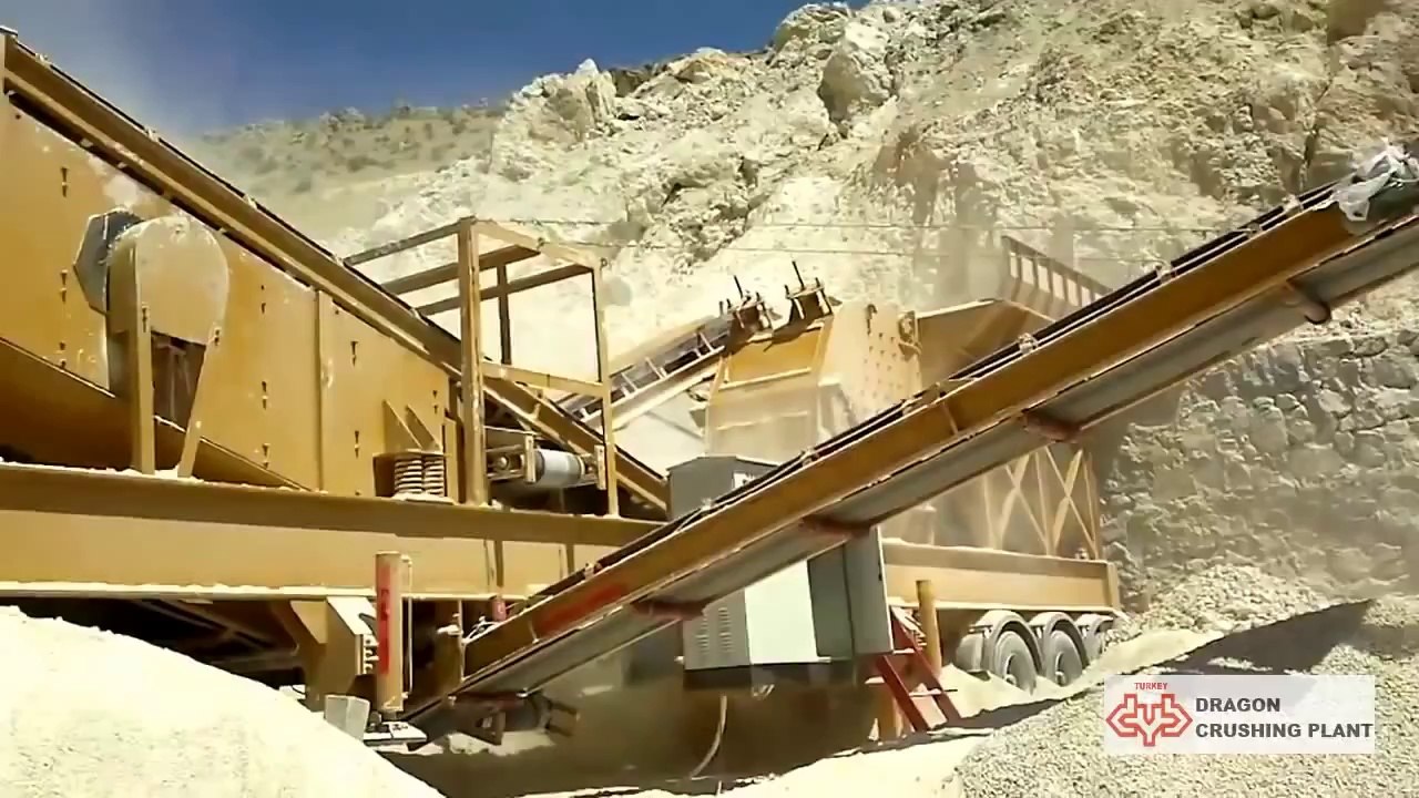 Mobil Konkasör Kırma Eleme Tesisi DRAGON MAKİNA