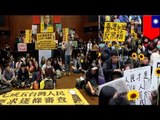Taiwan China trade conflict: A song for students sit-in legislature