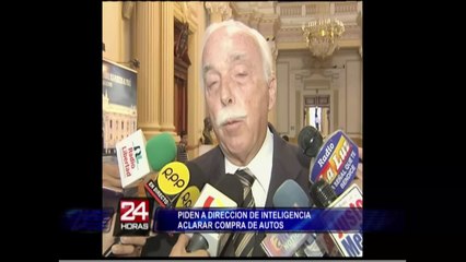 Congreso investigará compras irregulares de vehículos de la DINI