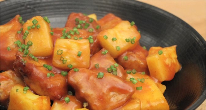 Recette de Porc à l'aigre doux - 750 Grammes