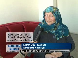 ROMATİZMA RAHATSIZLIĞI VARDI ŞİFALI BİTKİLERİ KULLANDI