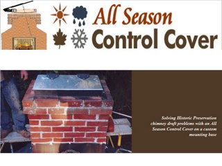 All Season Control Cove chimney cap