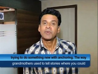 Interesting anchoring by Manoj Bajpai in Encounter - IANS India Videos
