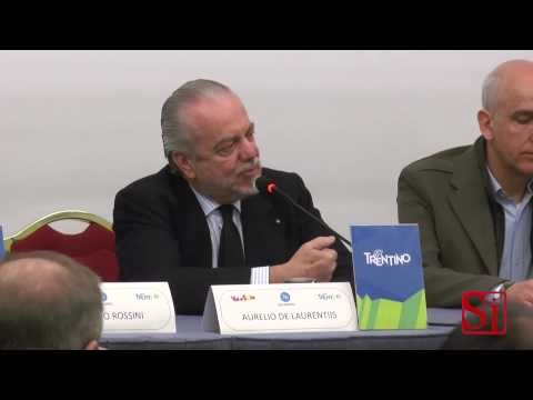Napoli - De Laurentiis su Juventus Reina e Stadio San Paolo (31.03.14)
