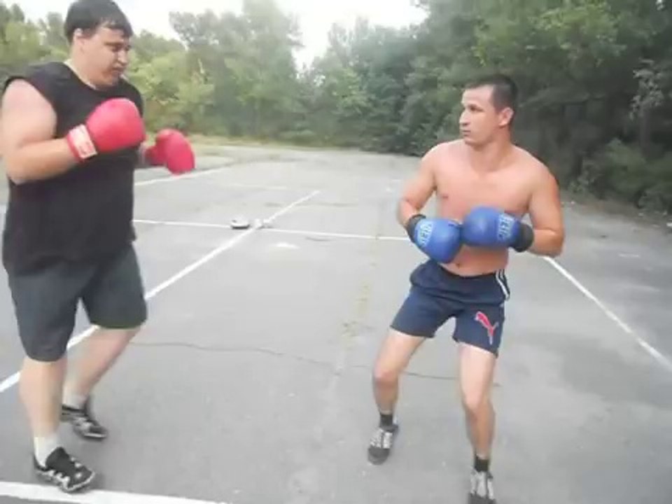 80 kilo – 110 kilo’ya karşı – boks maçı