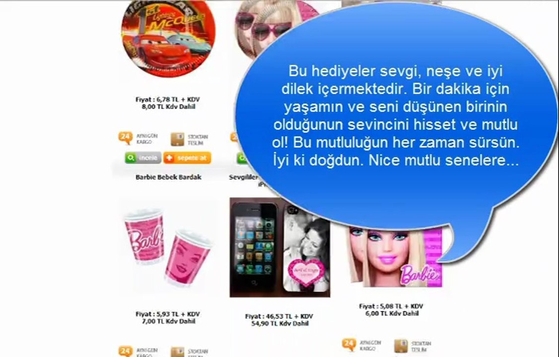 Doğum Günü Hediyeleri  Yaş Günü'' kutlamaları için en güzel hediyeler  | Hediye Paketi