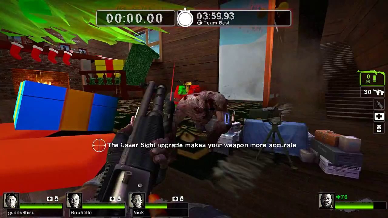 SANTA ZOMBIE CHAOS ★ Left 4 Dead 2