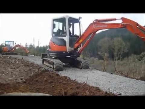 Kubota Mini Ekskavatör Döner Motor Ataşmanı