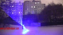 Puntatore laser rosso  verde  blu 1000mw 3 in 1 torcia elettrica