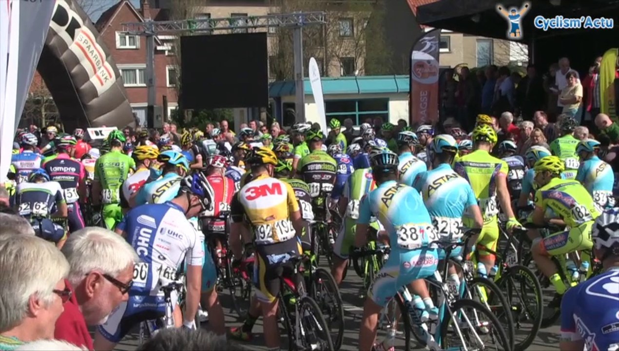 Départ de la 1e étape des 3 Jours de La Panne 2014 - 3 Daagse De Panne