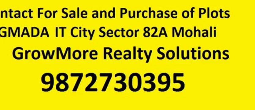 GMADA IT City Sector 82A Mohali 9872730395