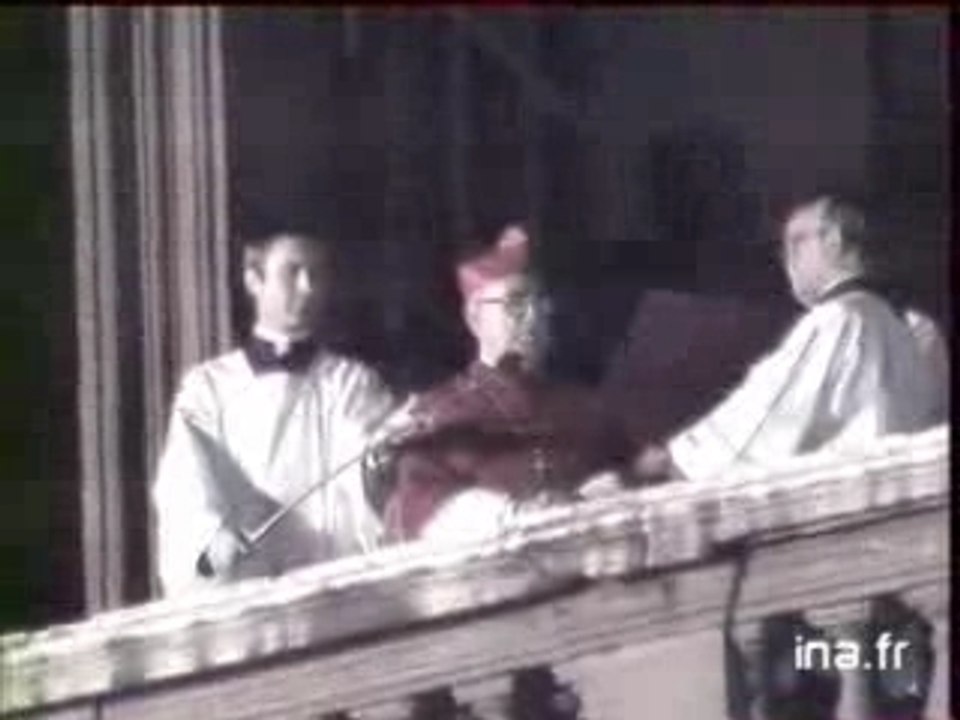 Election Jean Paul II
