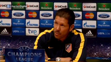Simeone pone a Diego Costa a la misma altura que Messi y Ronaldo: "Son transcendetales"