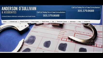 The criminal law firm of Anderson, O’Sullivan & Associates
