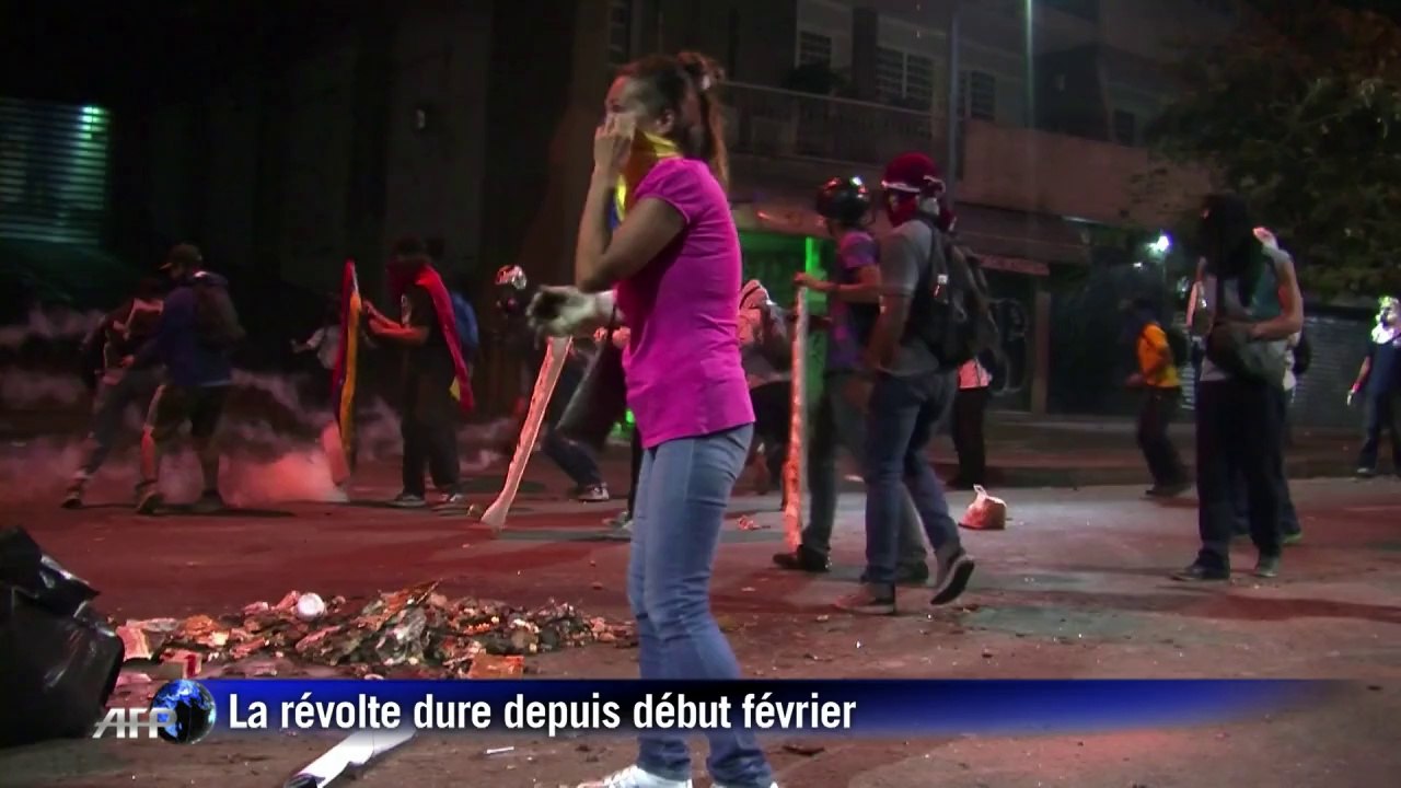 Caracas: nouveaux affrontements entre police et manifestants