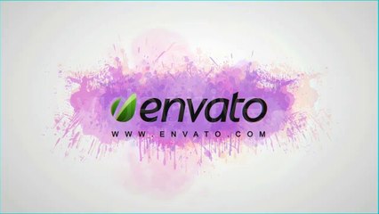 Colorful Splash Logo - After Effects Template